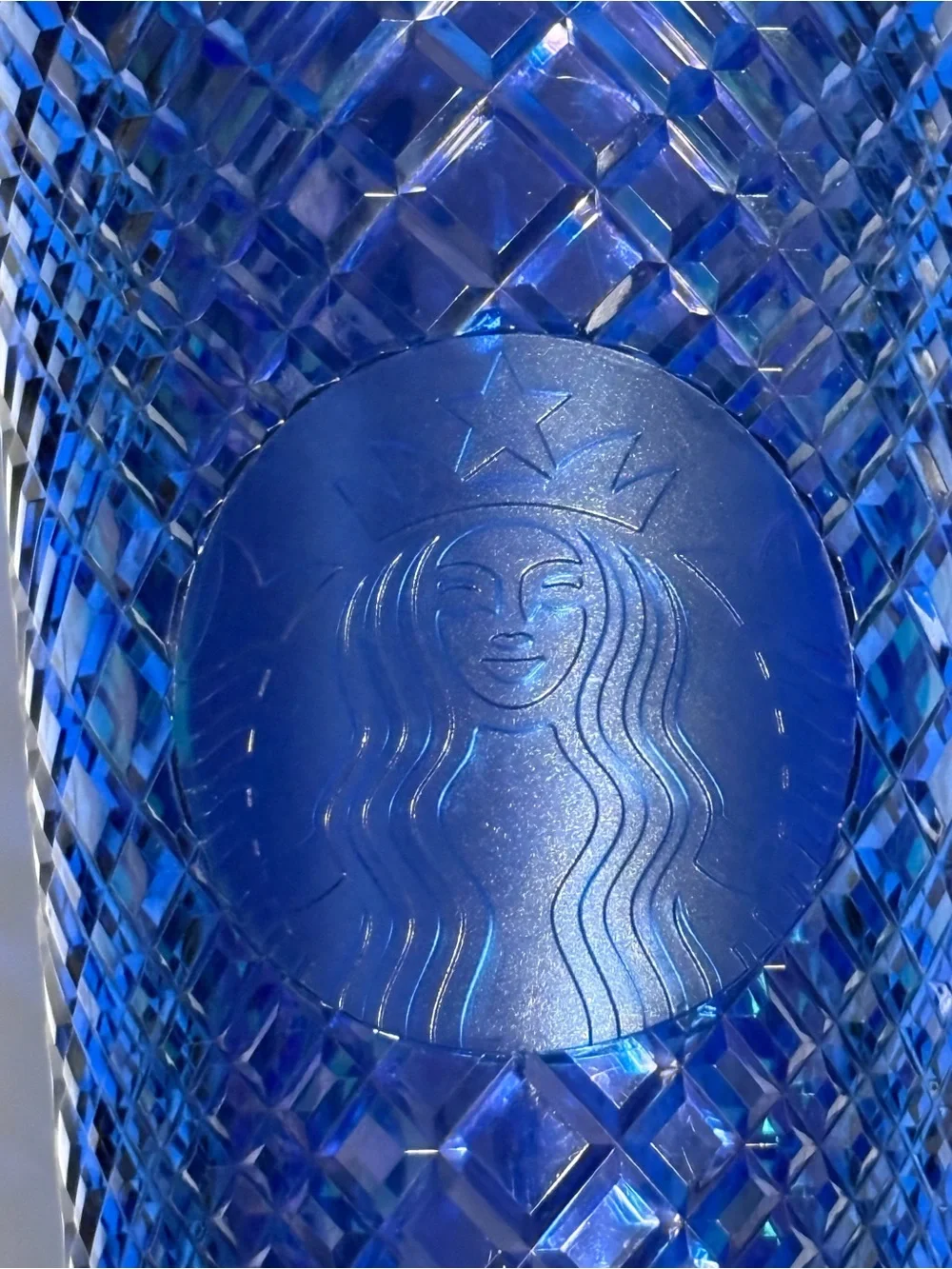 Starbucks cobalt blue
